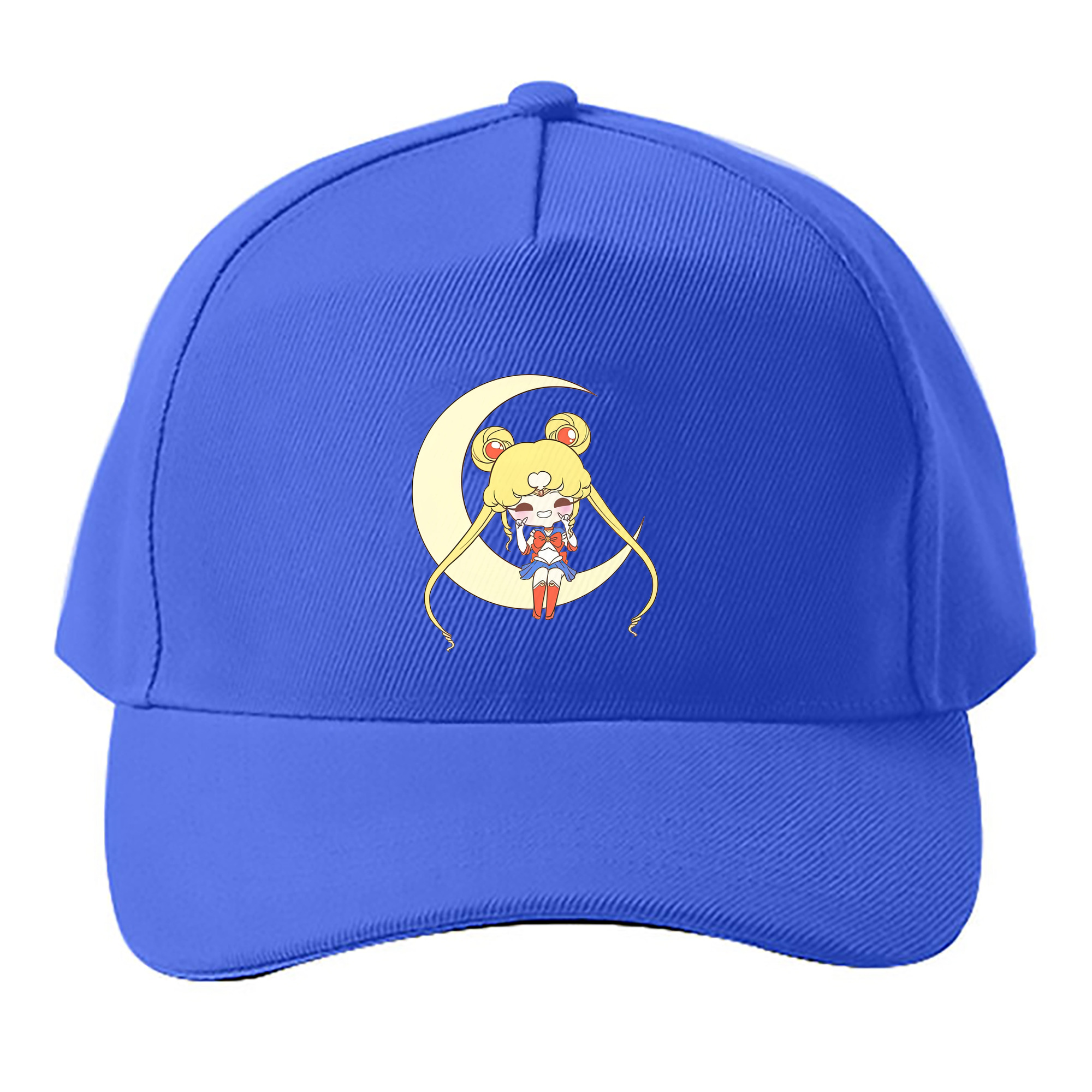 （画像用） 美少女戦士セーラームーン 月野 うさぎ つきの うさぎ Sailor Moon Tsukino Usagi ベースボールキャップ 綿100％ 男女兼用 帽子 スポーツ